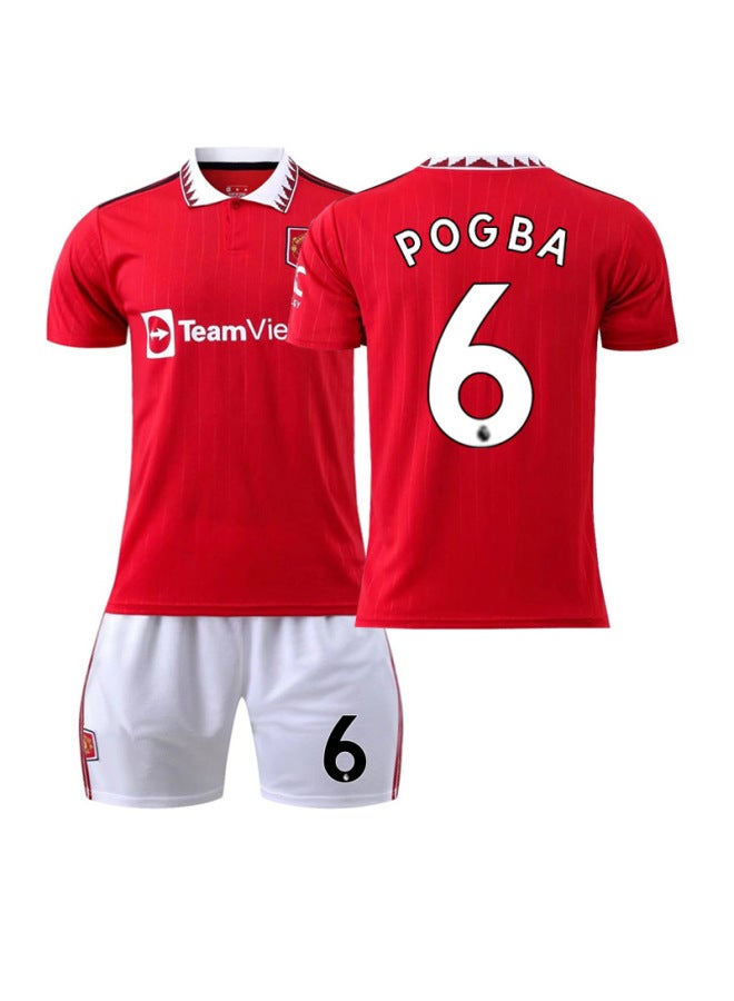 2223 Red Devils 6 Football Jersey - Image 1