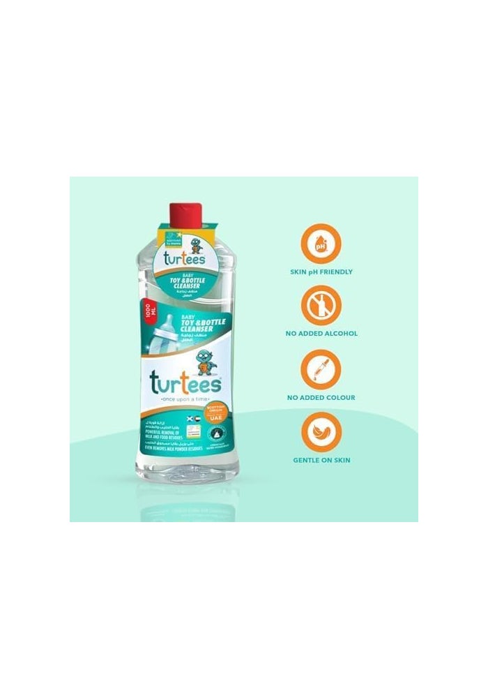 Turtees Baby Toy & Bottle Cleanser 500 ML - Image 2