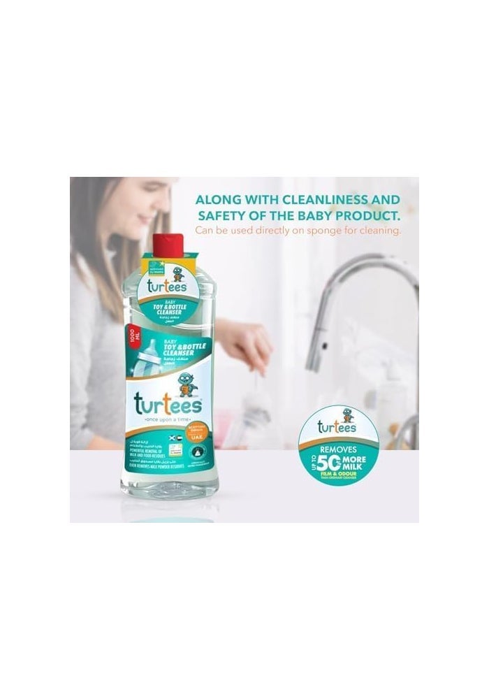 Turtees Baby Toy & Bottle Cleanser 500 ML - Image 3