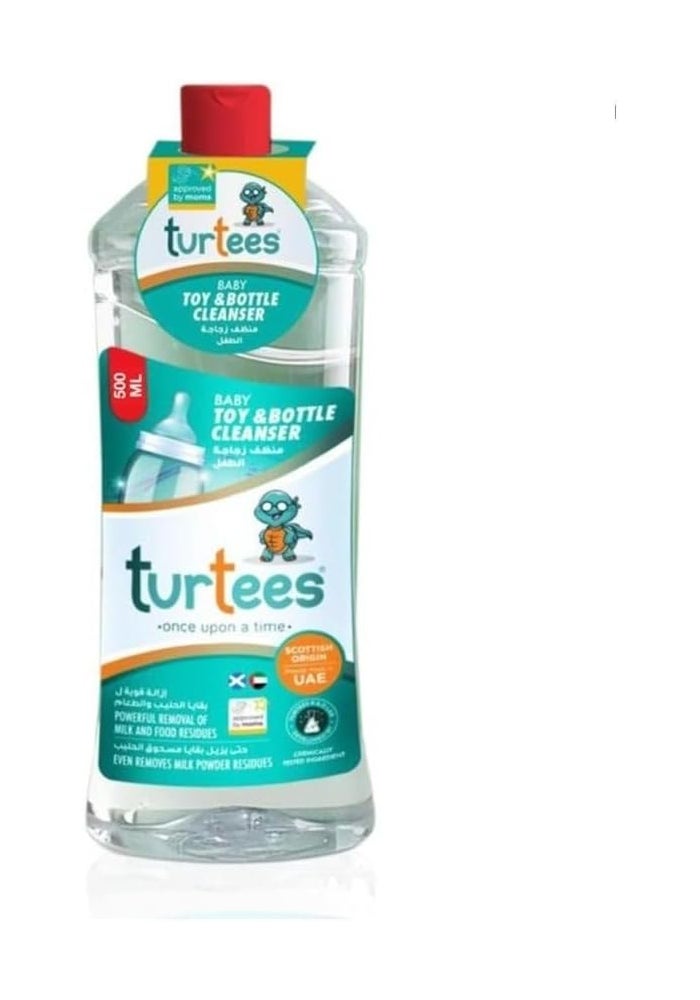 Turtees Baby Toy & Bottle Cleanser 500 ML - Image 1