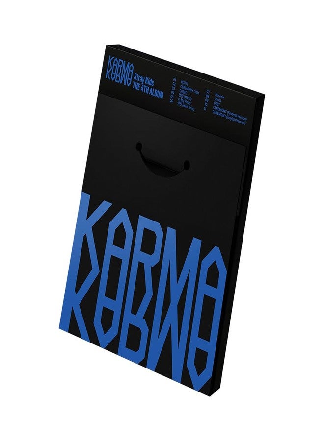 STRAYKIDS SKZ : KARMA (Compact Version) 4th Album CD-R+Trading Card Set+Photocard+Envelope - Image 1