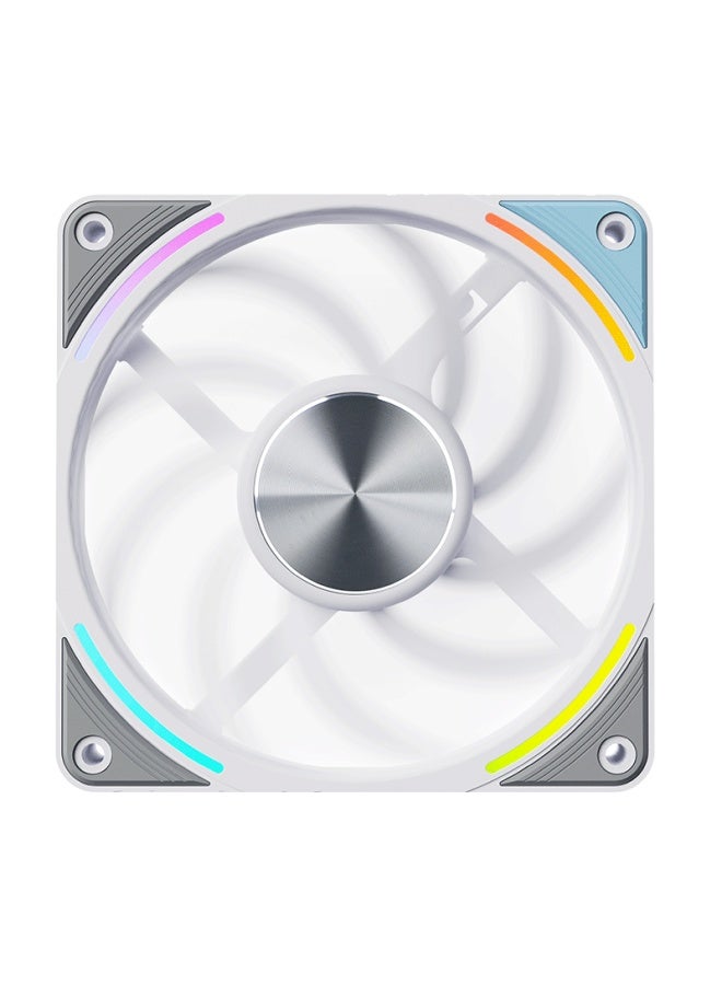 Segotep Ex-120 White Lcp High-speed Performance Fan