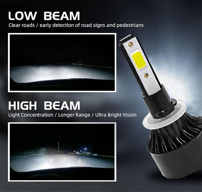 Auto Pearl 880/881/H27/H27SB Car LED Foglight Bulb, 80W 3500LM 6000k (White Light LED Foglight Bulb) compatible with Verna Fluidic 2011-2017 (Pack of 2) - Image 4
