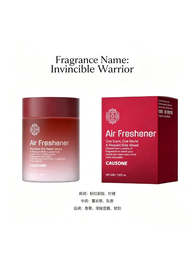 Causone Large capacity solid car aromatherapy with long-lasting fragrance, car perfume, car interior odor removal, air freshener - Image 1
