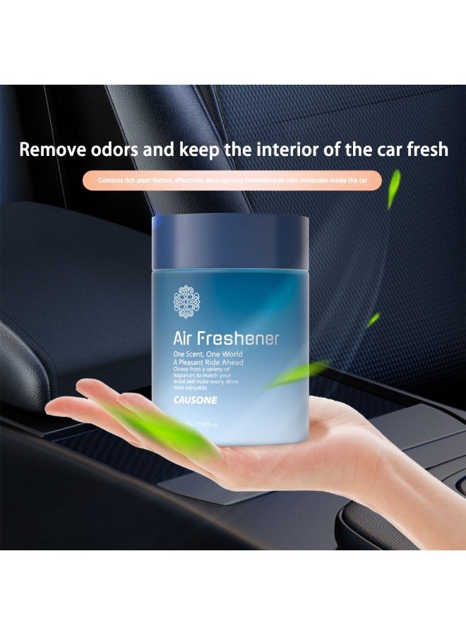 Causone Large capacity solid car aromatherapy with long-lasting fragrance, car perfume, car interior odor removal, air freshener - Image 2