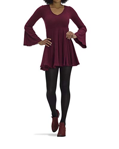 No nonsense Women's Super Opaque Control-Top Tights, Black, Small - Image 2