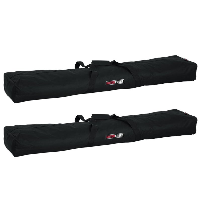 Gator Set of 2 Carry Bag with 50 Interior Holds 2 Speaker Microphone or Lighting Stands GPASPKSTDBG502PK