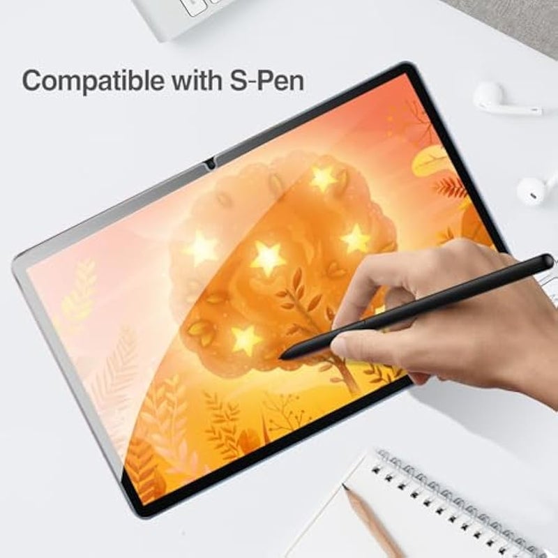 2 Pack Screen Protector for Tablet Galaxy Tab S11/ Tab S10 Lite/Tab S10 FE 2025/Tab S9 FE 10.9/ Tab S9 2023/ Tab S8 2022/ Tab S7 2020 11, Hardness Tempered Glass Screen Film Guard - Image 5