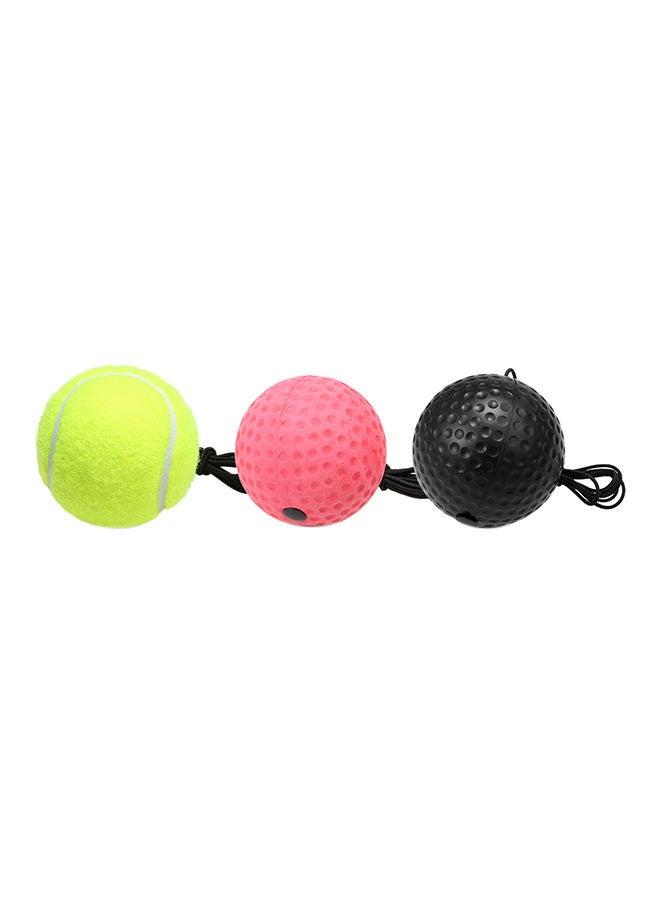 NIBEMINENT 3-Level Punching Training Balls With Fitness Headband 20.00*7.00*7.00centimeter - Image 2