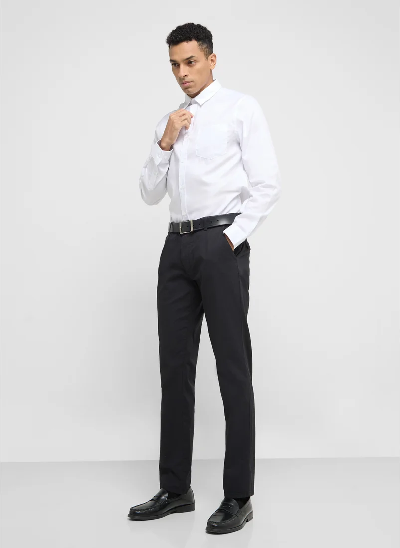Robert Wood Long Sleeve Shirt   Single Pocket