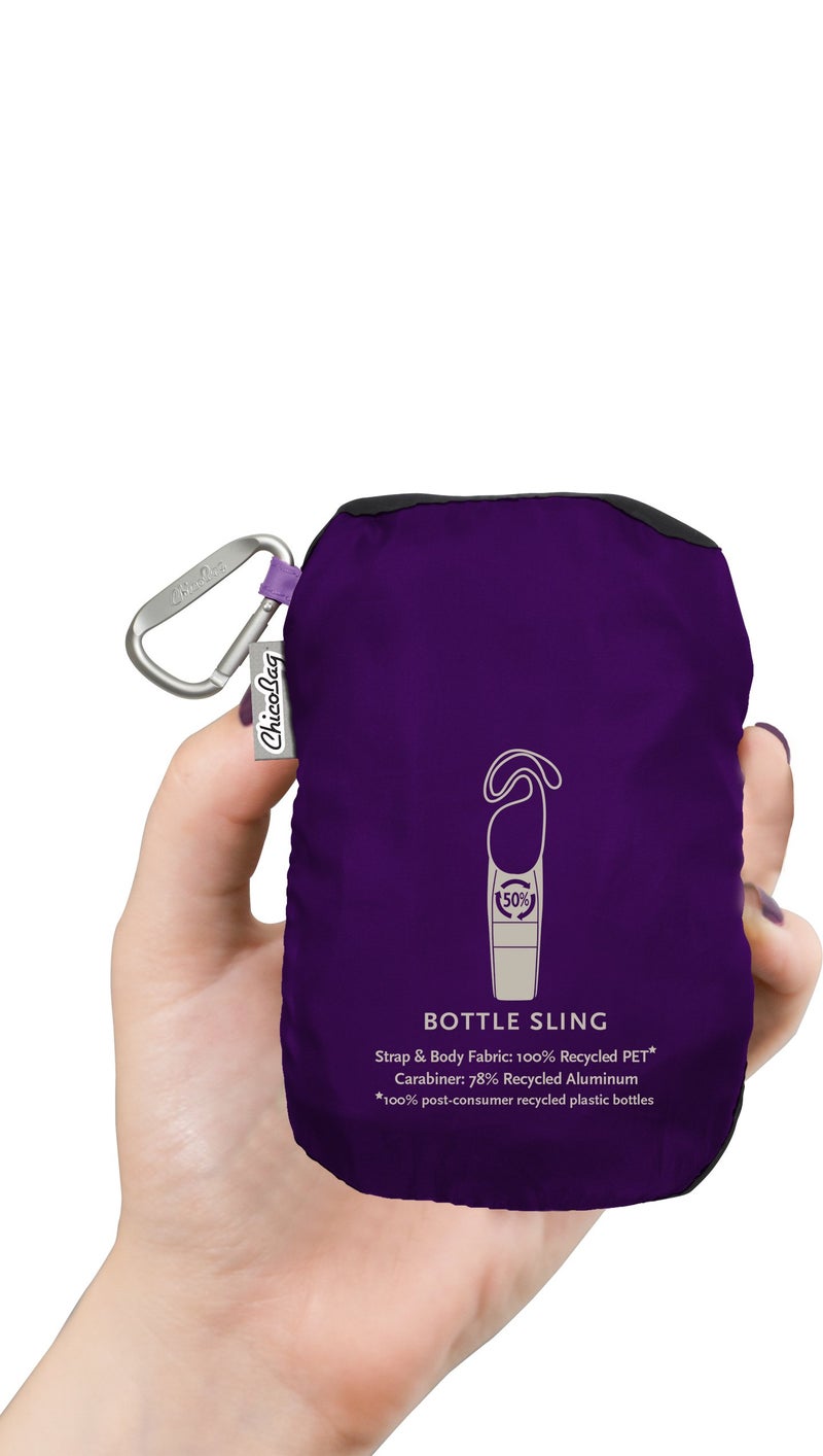 ChicoBag Bottle Sling rePETeâ„¢ - Amethyst - Image 2