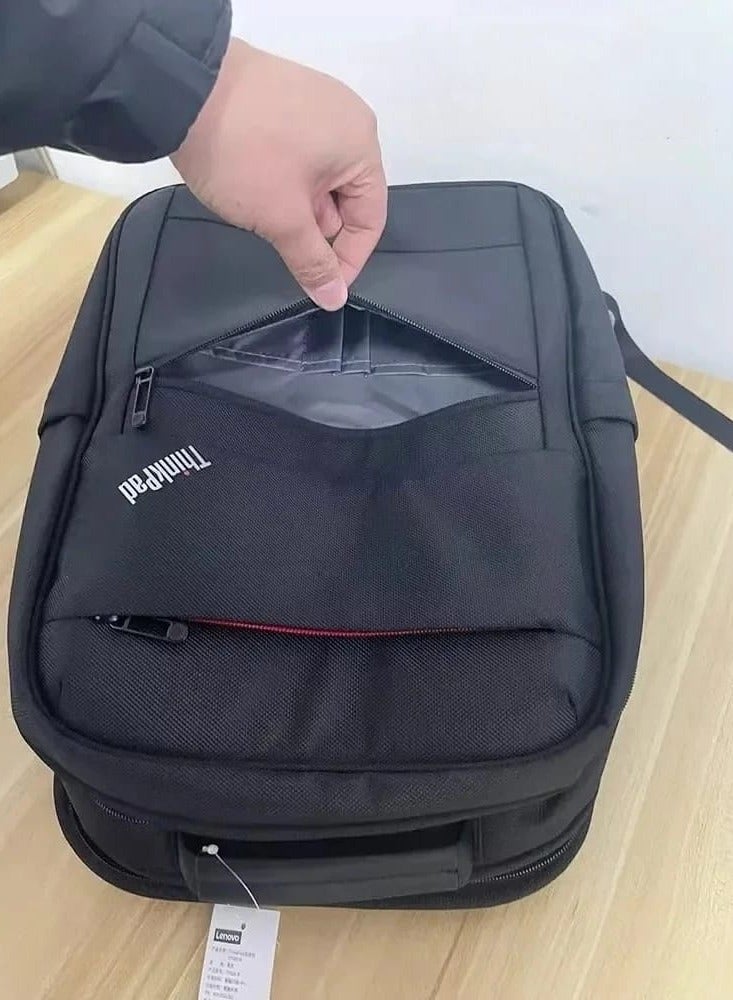 Lenovo ThinkPad Laptop Backpack – 15.6" Business & Travel Bag – Black - Image 3