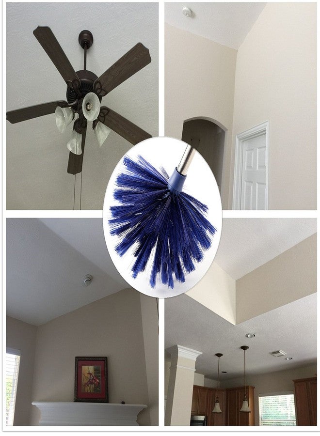 MEIBEI Cobweb Duster, MEIBEI Removable and Washable Ceiling Fan Duster with Long Handle-72.1", Non-Scratch Bristles Cobweb Brush for Cleaning High Ceiling, Book Shelve, Curtain Rod - Image 4