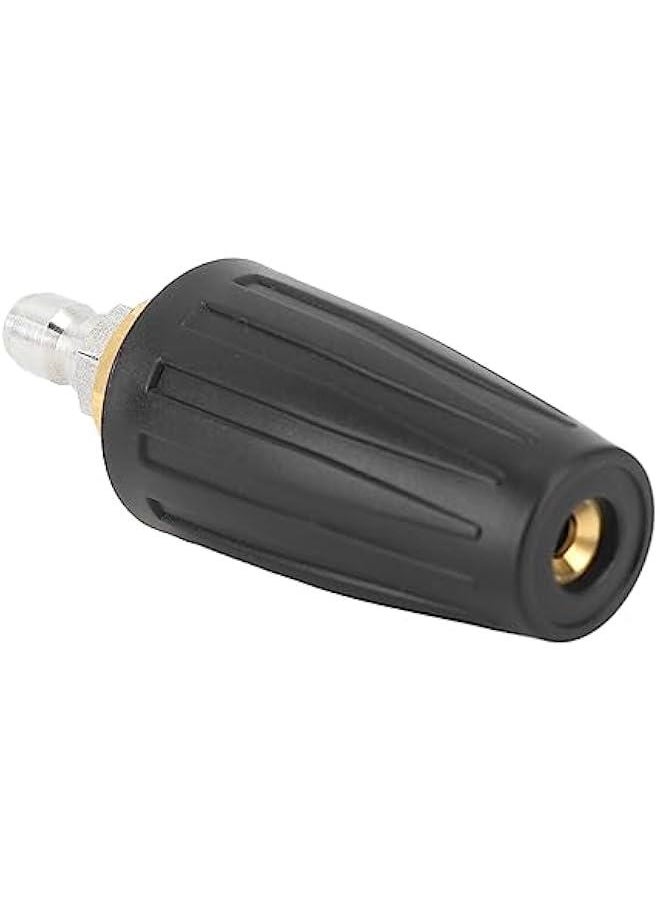 Pressure Washer Turbo Nozzle 4000 PSI, 360° Rotating Spray Tips for Washer with 1/4in Quick Connector
