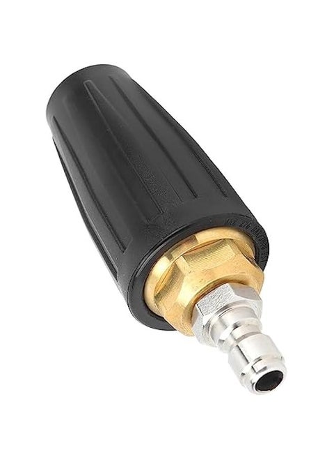 Pressure Washer Turbo Nozzle 4000 PSI, 360° Rotating Spray Tips for Washer with 1/4in Quick Connector