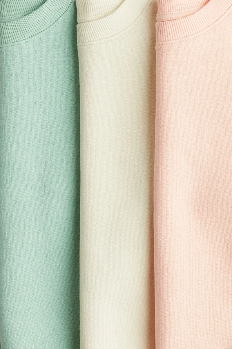 H&M 3-pack sweatshirts