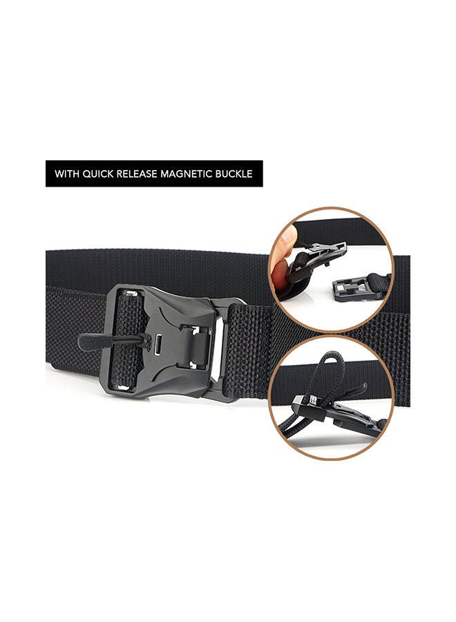 NIBEMINENT Adjustable Webbing Belts with Quick Release Magnetic Buckle 26x9centimeter - Image 4