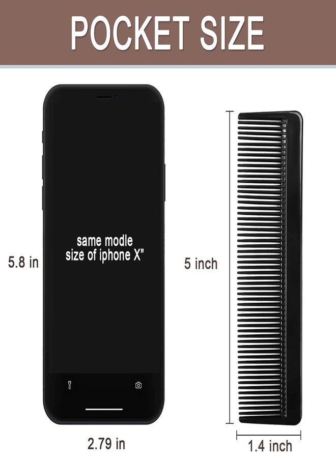 HQSLsund 200 pcs Pocket Combs, Fine Grooming Combs for Hair, Lice, Pets (Individually Wrapped) - Image 5