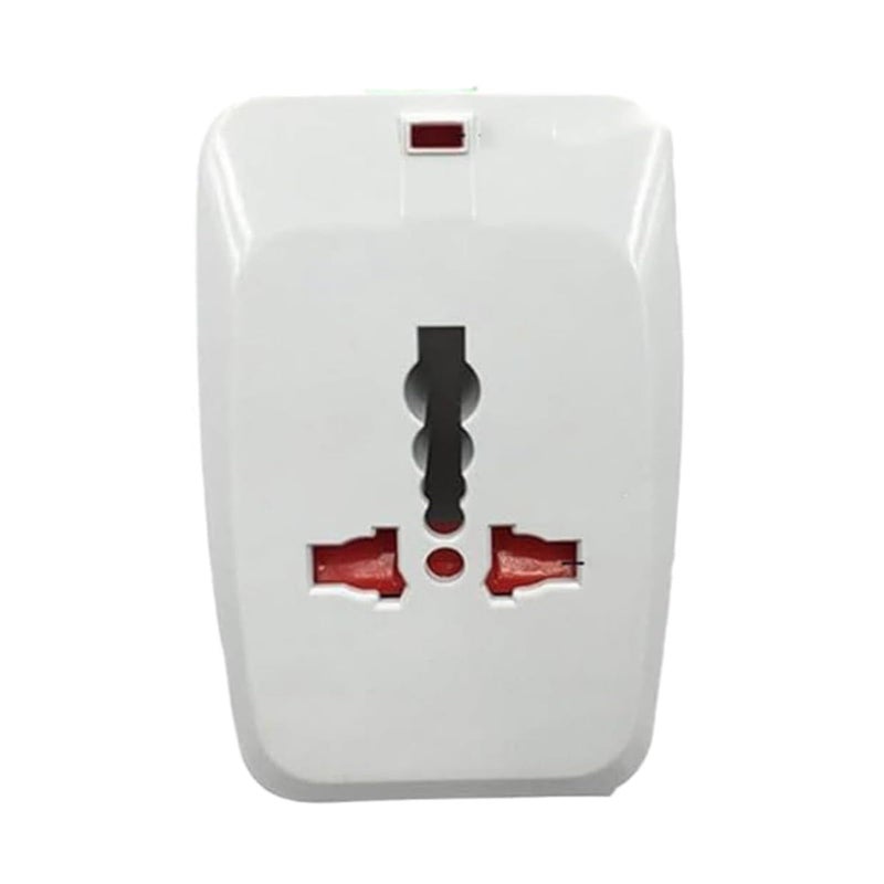 MANGO Travel Adapter Worldwide All in One European Universal Adaptor International Wall Charger Plug Without USB PORT for Asia Europe UK AUS and USA White 0124Kg