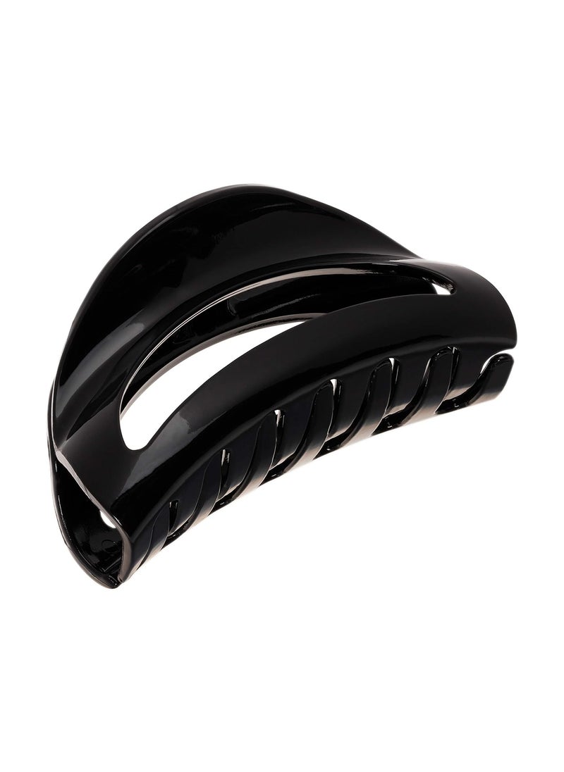 France Luxe France Luxe Large Cutout Curve Jaw Black 