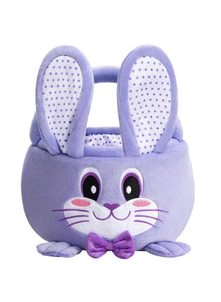 HiChen Easter Basket Empty for Kids, Bunny Easter Egg Baskets for Kids Empty, Small Gift Basket with Decorative Rabbit, Baby Easter Basket with Handle, Purple - pzsku/Z07C81FE27B5A928D244FZ/45/_/1737031285/357b50fb-0683-4a61-85b0-27c70e8ebe6b