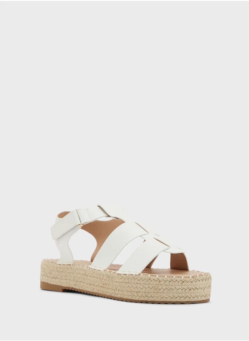جينجر Low Wedge Summer Sandal