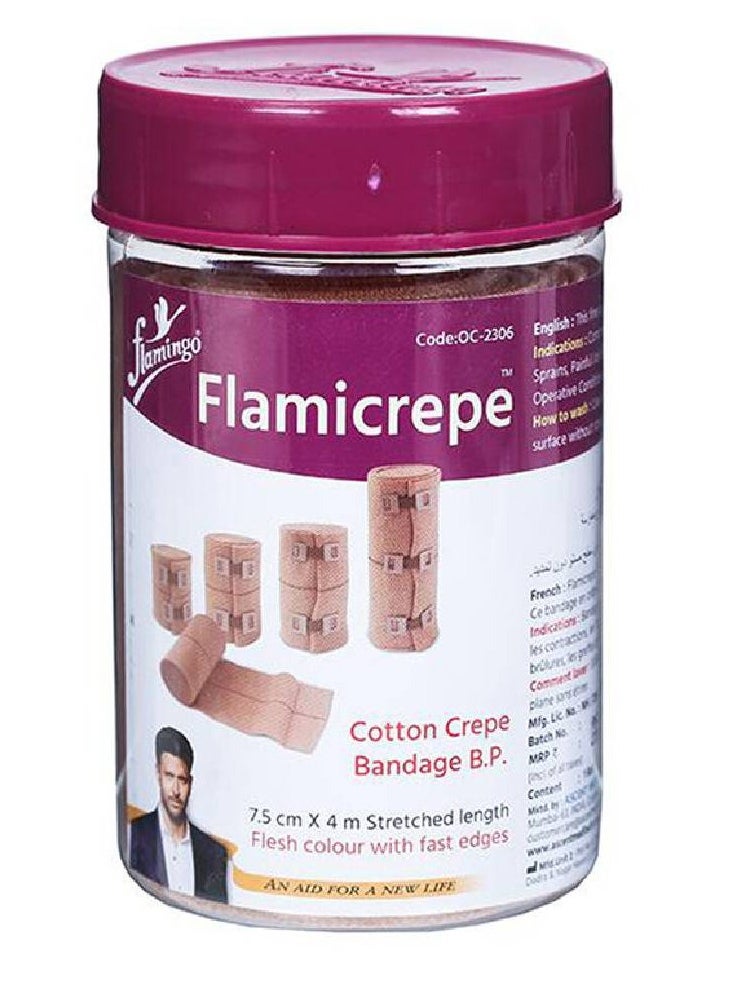 FLAMINGO Flamicrepe Bandage 7.5 Cm X 4 M 