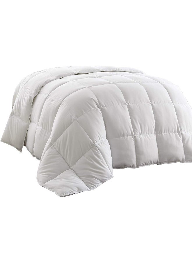 Hotel Linen Klub - Hotel Linen Klub Soft Comfort Microfiber Double Size Duvet, White, 225X235 cm White 1Pc - Image 1