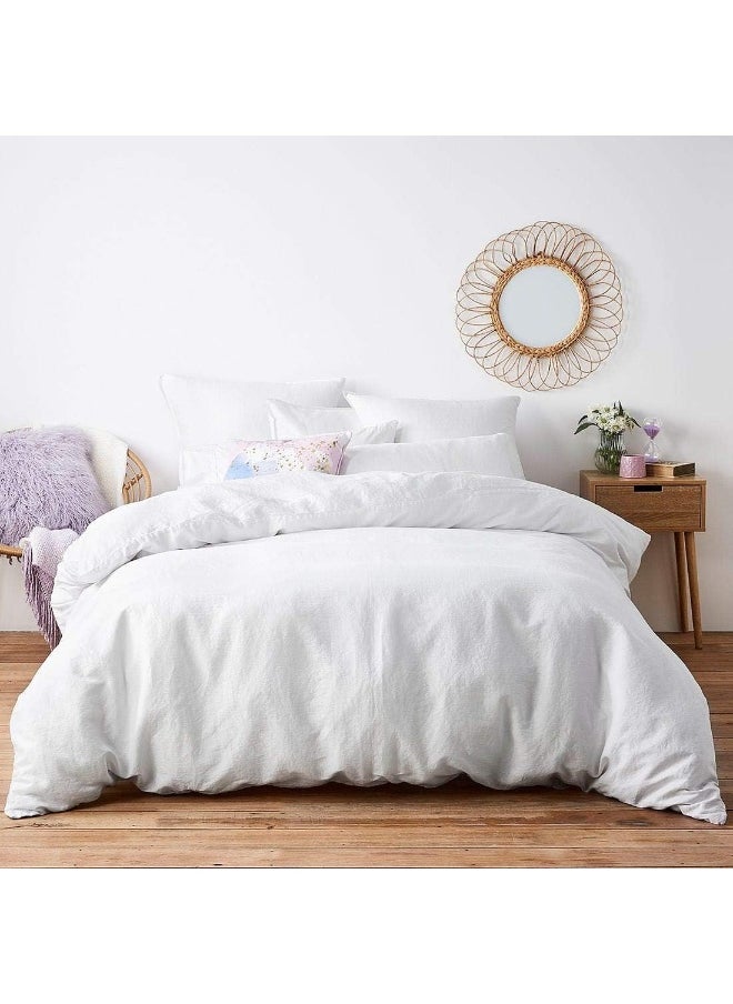 Hotel Linen Klub - Hotel Linen Klub Soft Comfort Microfiber Double Size Duvet, White, 225X235 cm White 1Pc - Image 1