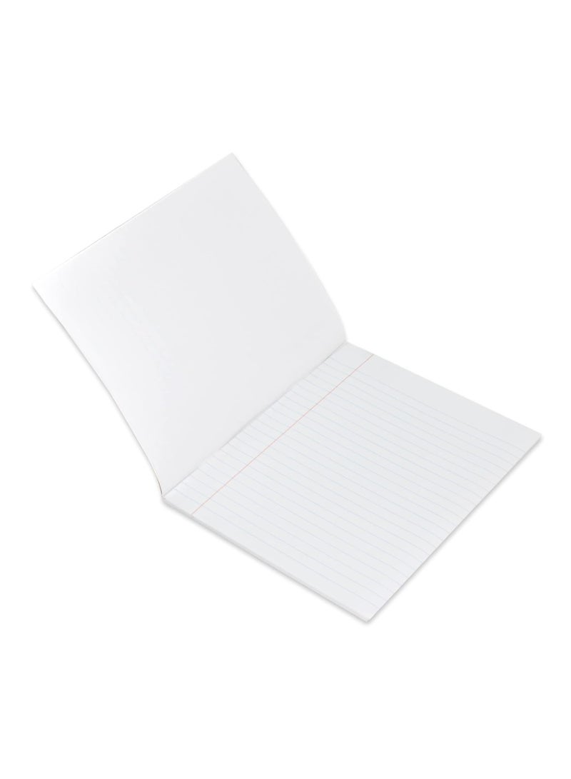 FIS Exercise Book Pack Of 12 80 Pages Single Line 1 Side - Plain W/M FSEBPSL80N - Image 3