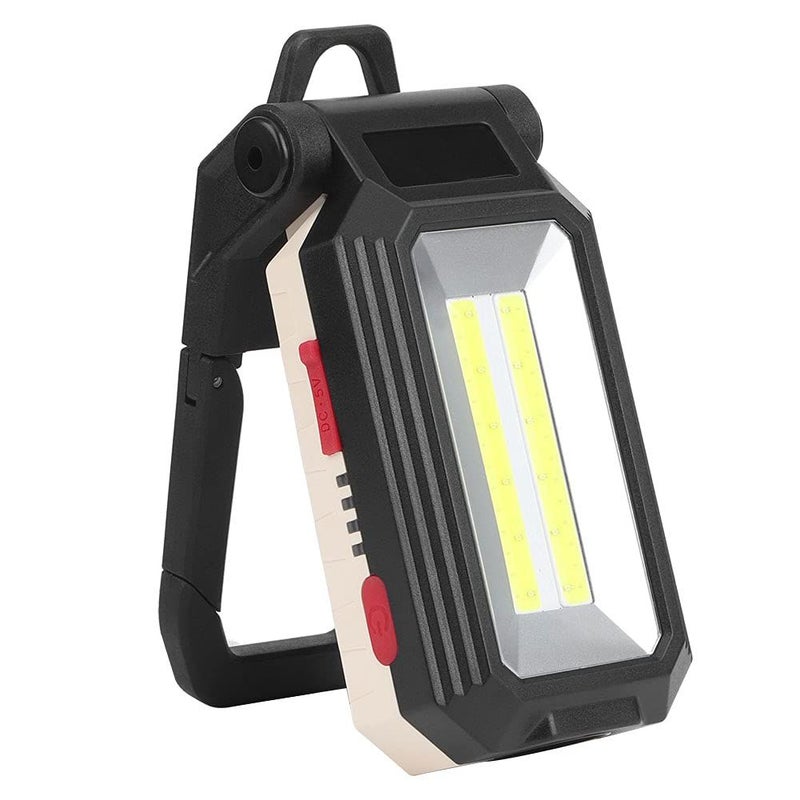 USB Rechargeable Folding LED COB Work Light With Magnetic Base ABS Nylon Material - Image 5