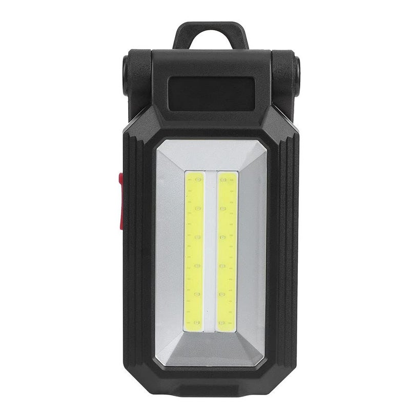 USB Rechargeable Folding LED COB Work Light With Magnetic Base ABS Nylon Material - Image 3