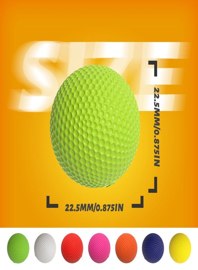 EKIND 50 Rounds Bulk Refill Ammo Bullet Balls Compatible for Nerf Rival Blaster Series (Green) - Image 2