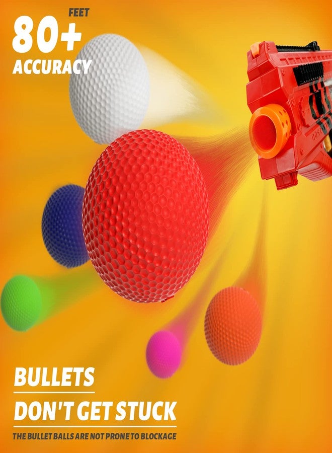 EKIND 50 Rounds Bulk Refill Ammo Bullet Balls Compatible for Nerf Rival Blaster Series (Green) - Image 4