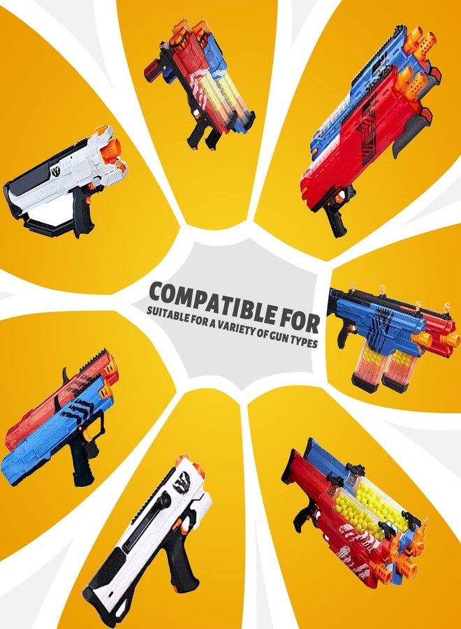 EKIND 50 Rounds Bulk Refill Ammo Bullet Balls Compatible for Nerf Rival Blaster Series (Green) - Image 5