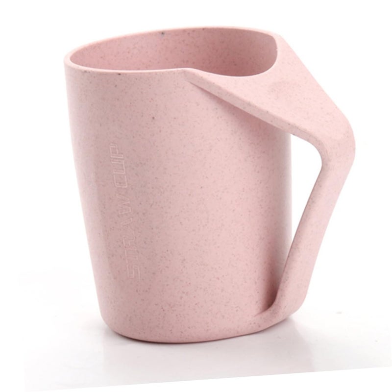 Wheat Straw Drinking Cups Set Of 6 Versatile Mugs For Mouthwash And Toothbrush Random Colors - Image 5
