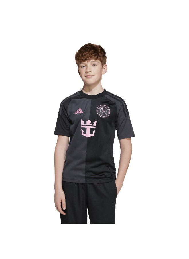 Adidas Adidas Imcf A Jsy Y Black Football Jerseys For Kids Unisex 128  - Image 3