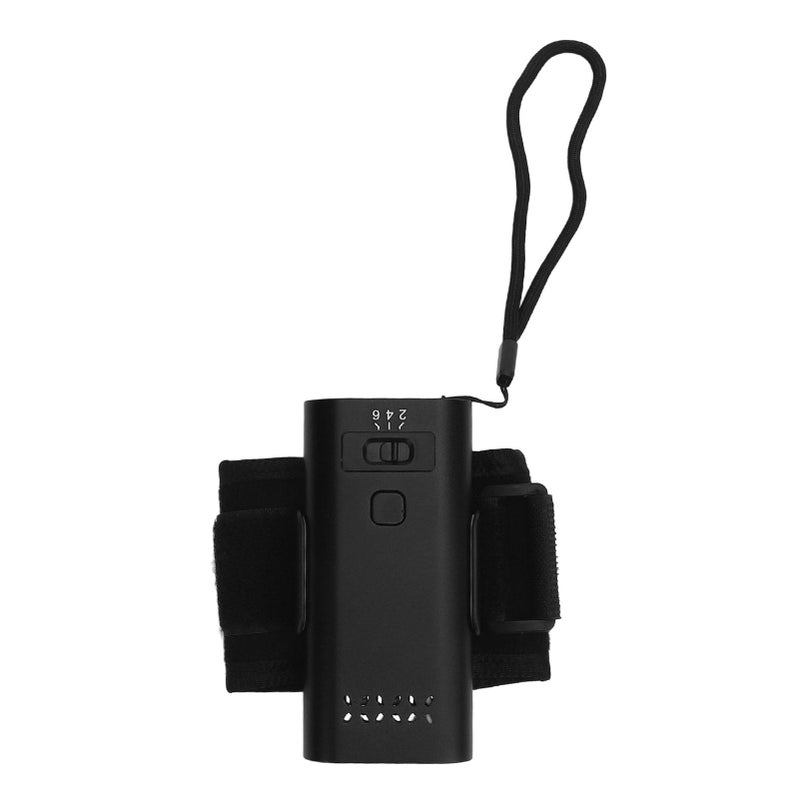 Black 395nm LED Nail Lamp 6W Adjustable Brightness Portable Wrist Curing Light For Gel Nails And Lash Extensions - Image 2