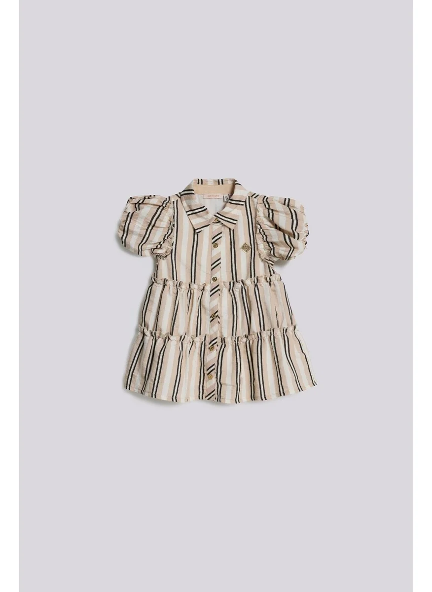 GB Baby Striped Tiered Dress