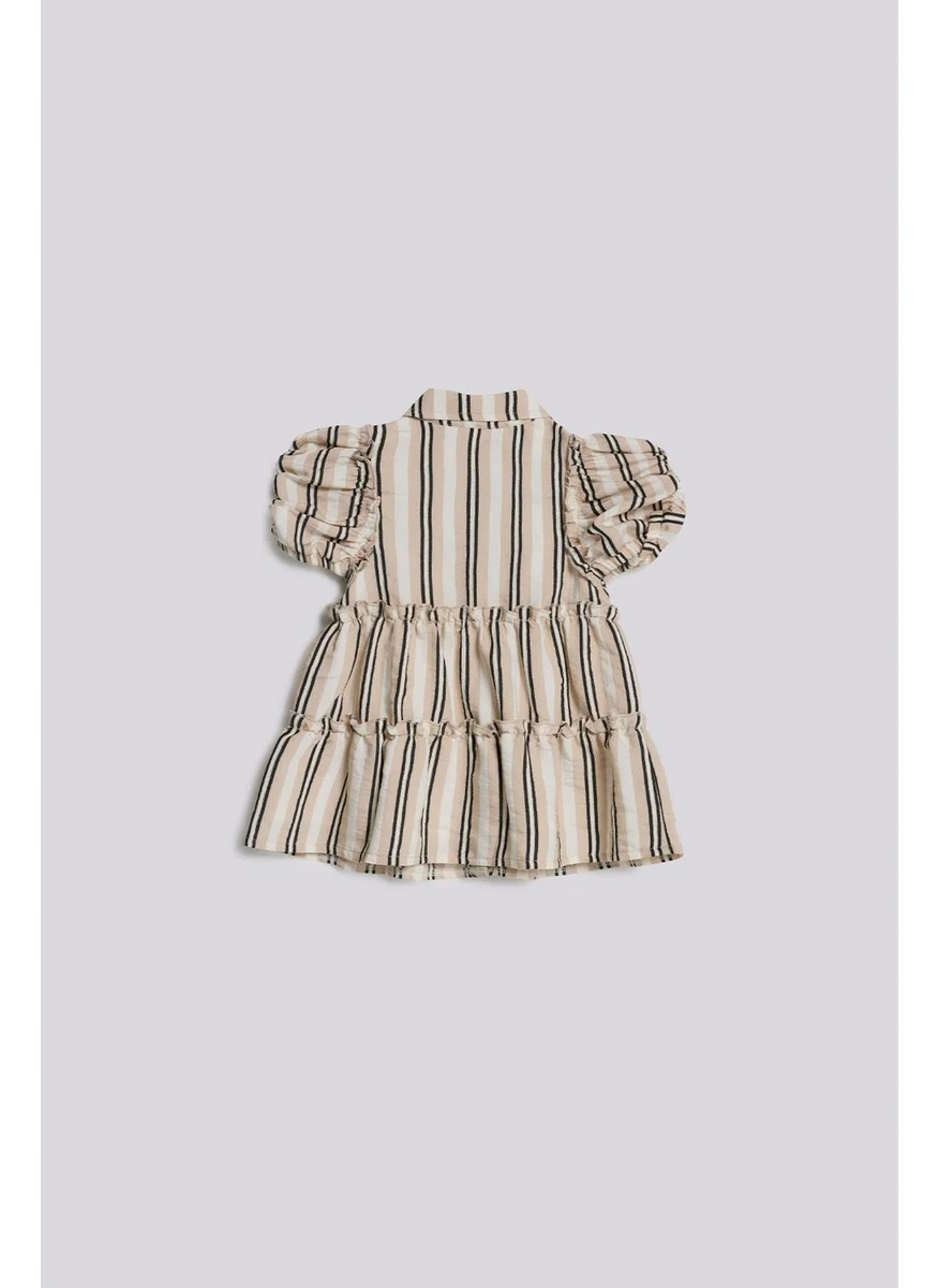 GB Baby Striped Tiered Dress