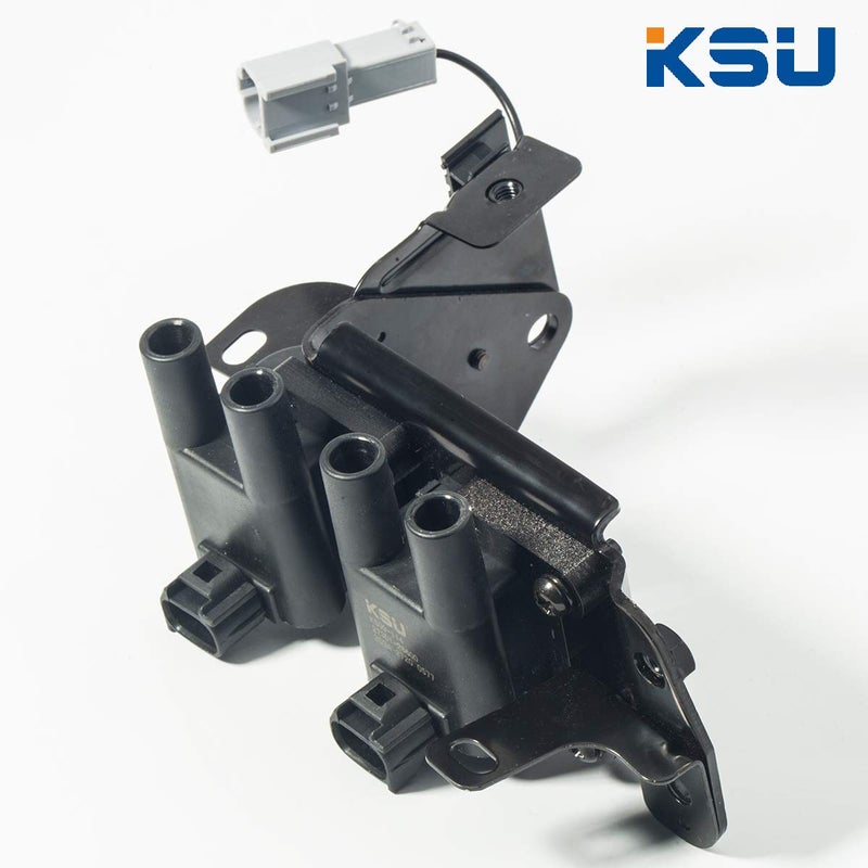 KSU حزمة ملف الإشعال KSU متوافقة مع هيونداي أكسنت 1.6L L4 2001 2002 2003 2004 2005 تستبدل 27301-26600، 2730126600، GN10413 48923 96486 UF424 5C1386 2736626600 2436626602 - Image 3