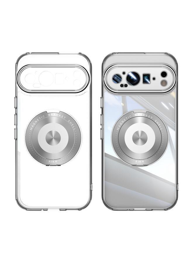 S-TOP Case For Google Pixel 9 Pro XL 360 Holder Magsafe Acrylic Hybrid TPU Phone Case - Image 2