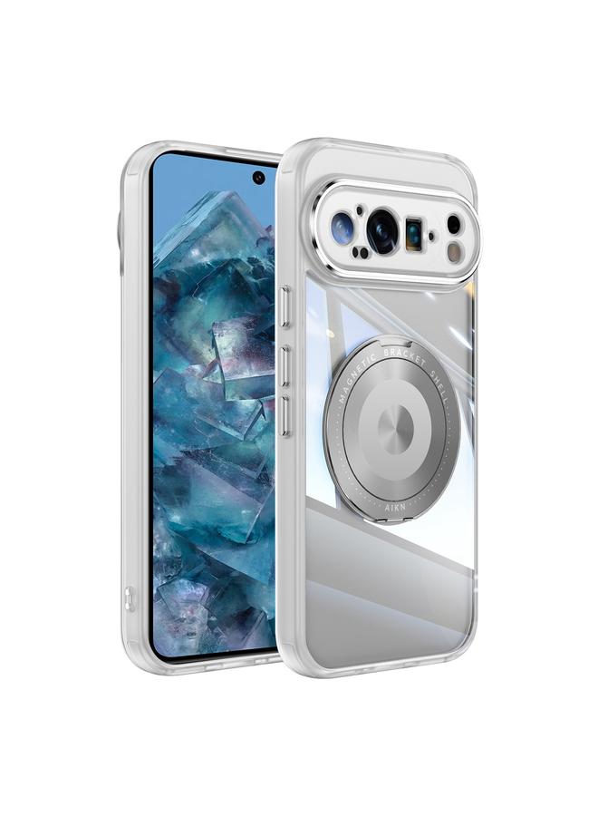 S-TOP Case For Google Pixel 9 Pro XL 360 Holder Magsafe Acrylic Hybrid TPU Phone Case - Image 1