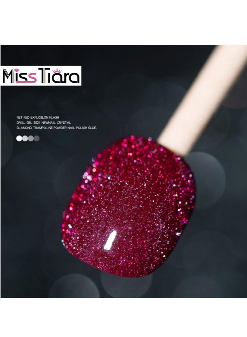 MissTiara مجموعة طلاء أظافر جل لامعة بالأشعة فوق البنفسجية وLED مكونة من 6 قطع - Image 3
