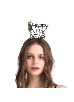 BinaryABC Happy New Years Headband Tiaranew Years Eve Party Supplies2024 New Year Eve Party Favors Gifts  - Image 3