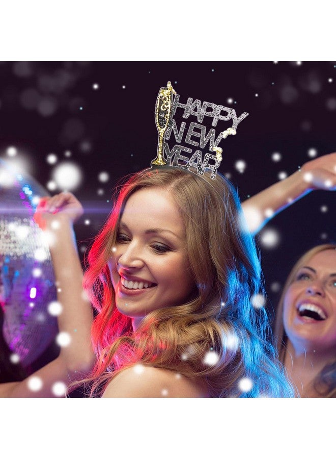 BinaryABC رباط رأس رأس السنة الجديدة - إكسسوارات حفلة ليلة رأس السنة 2024 - هدايا حفلة ليلة رأس السنة - Image 2