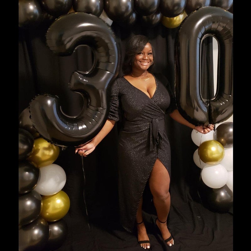 Mluchee 7 Balloon Number 40 Inch 67 Birthday Decorations, Black Seven Birthday Decor, 7 17 27 70 Year Old Balloon Number for Engagement, Wedding, Graduations - Image 4