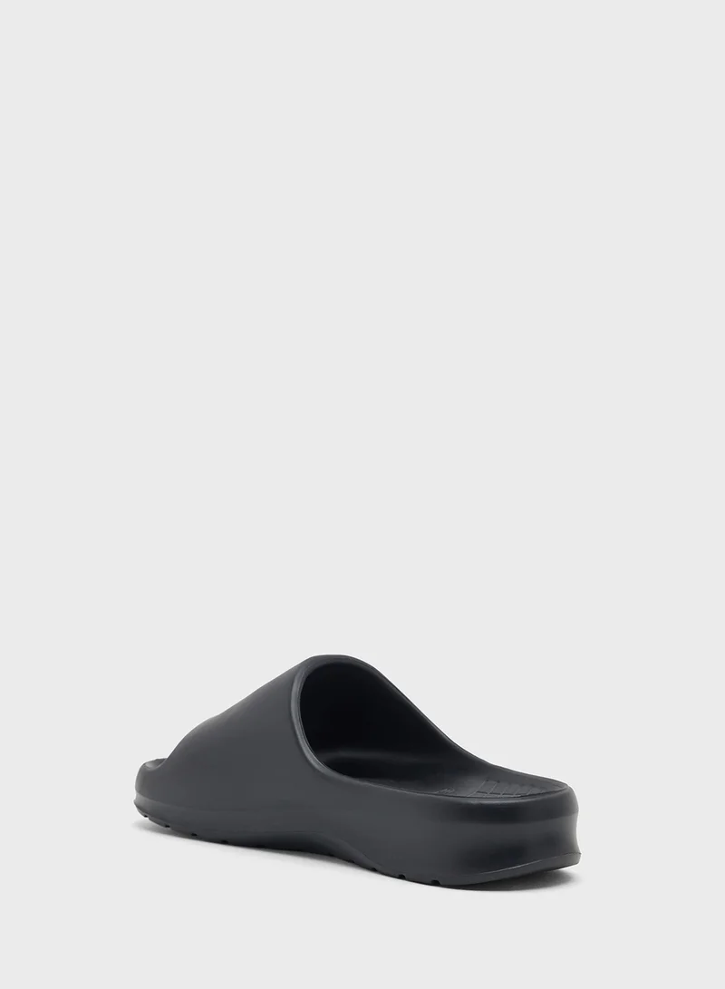 LACOSTE Logo Casual Slides