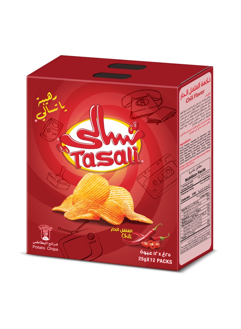 تسالي رقائق البطاطس الحارة - Image 1