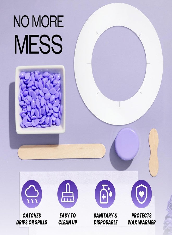 Beauticom (100 Pieces) Wax Warmer Universal Protective Collars Ring for 14oz Wax Can - Image 2